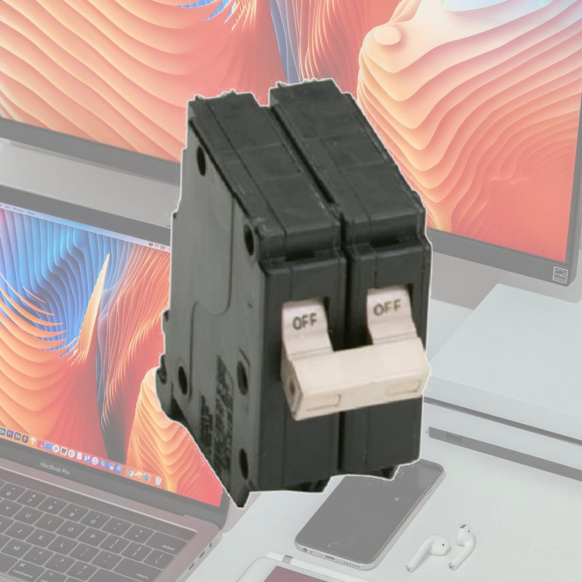 Picture of Eaton CHF230 30A Double Pole Circuit Breaker