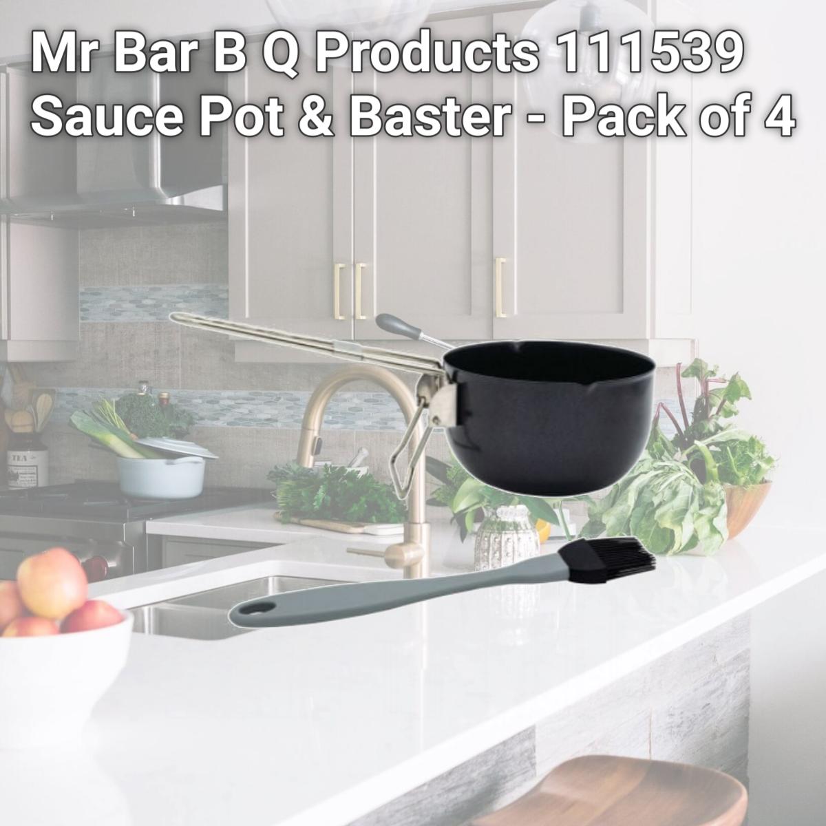 Picture of Mr Bar B Q Products 111539 Sauce Pot & Baster - Pack of 4