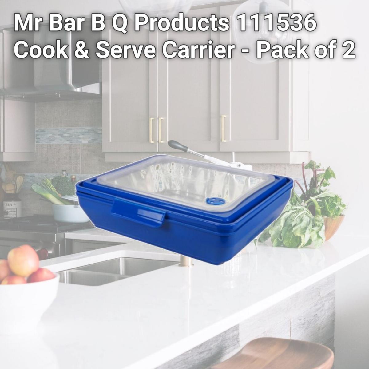 Picture of Mr Bar B Q Products 111536 Cook & Serve Carrier