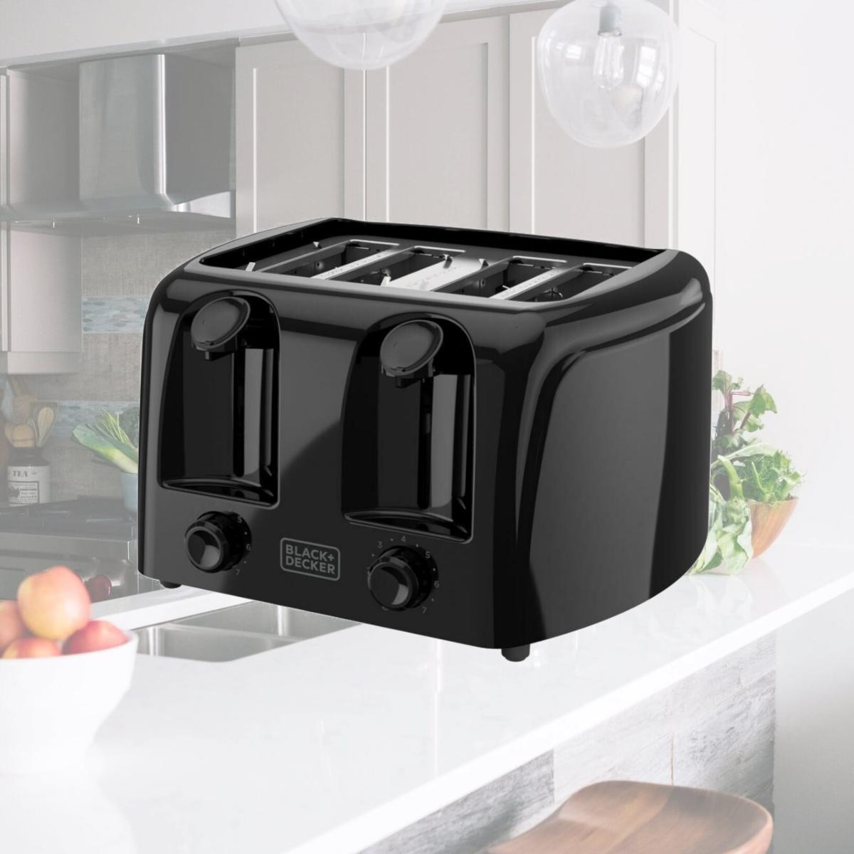 Picture of Spectrum Brands 111737 4-Slice Toaster, Black