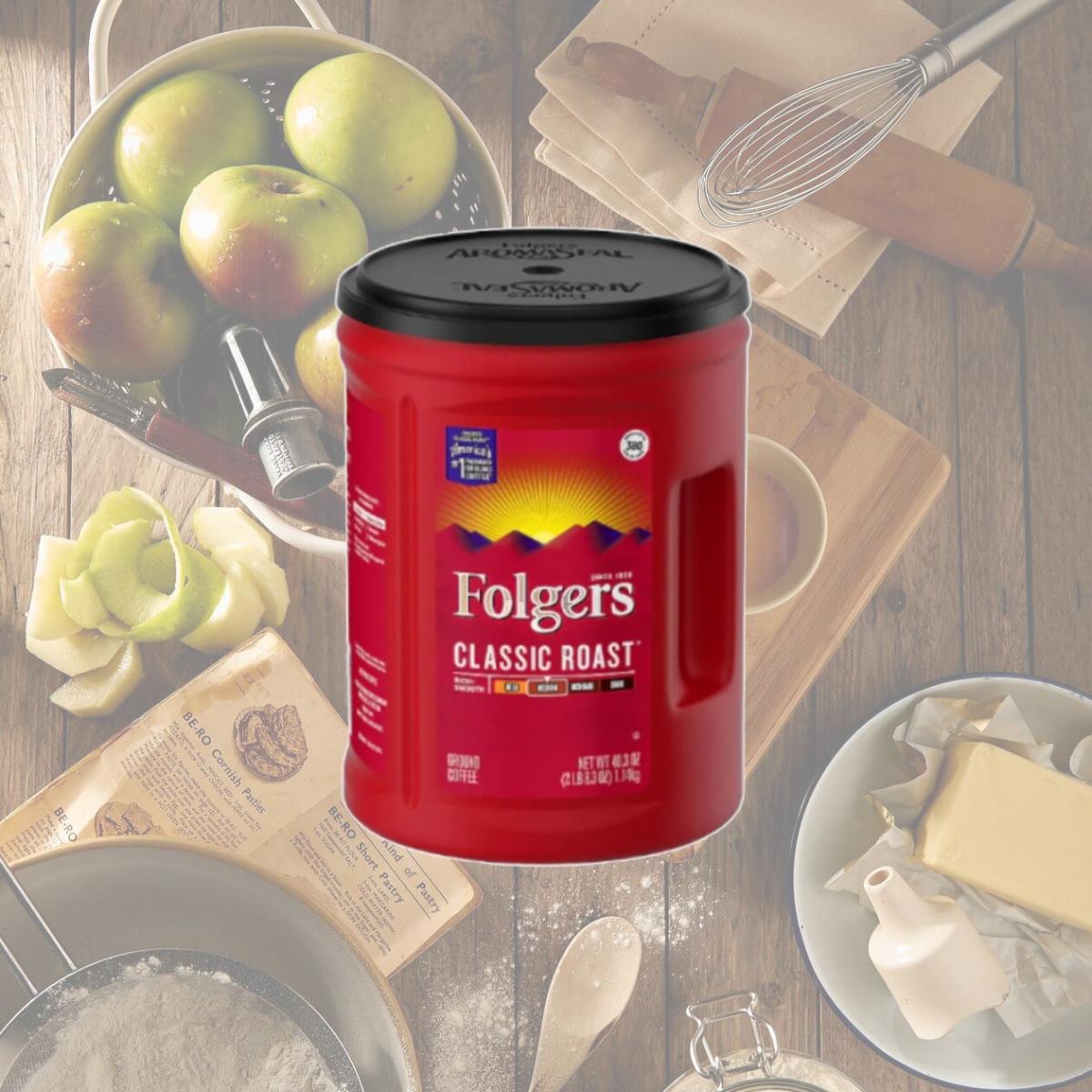 Picture of Staples 113451 40.3 oz Folgers Classic Medium Roast Ground Coffee
