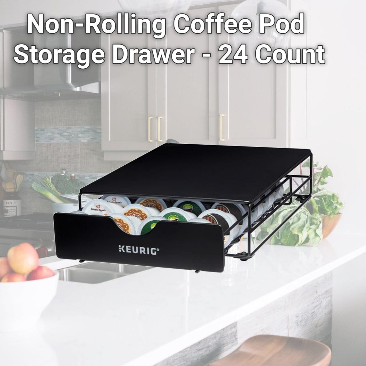 Picture of Keurig Green Mountain 111713 Non-Rolling Coffee Pod Storage Drawer - 24 Count