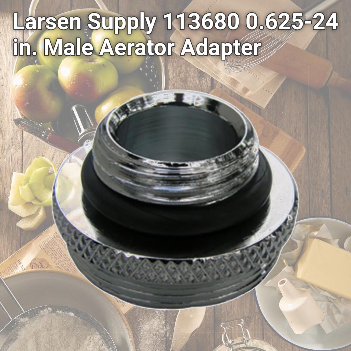 Picture of Larsen Supply 113680 0.625-24 in. Male Aerator Adapter