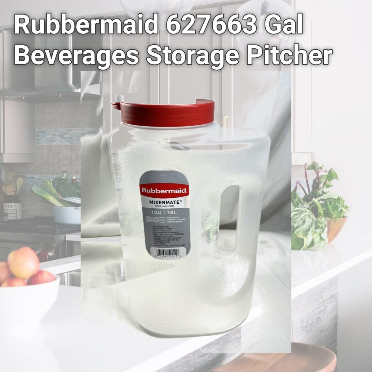 Picture of Rubbermaid 627663 Gal Beverages Storage Pitcher