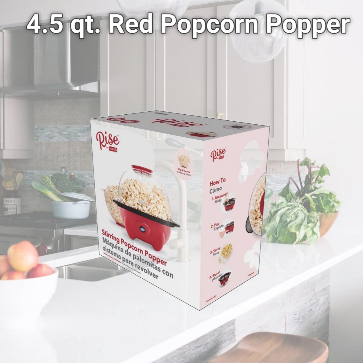 Picture of Storebound 112135 4.5 qt. Red Popcorn Popper