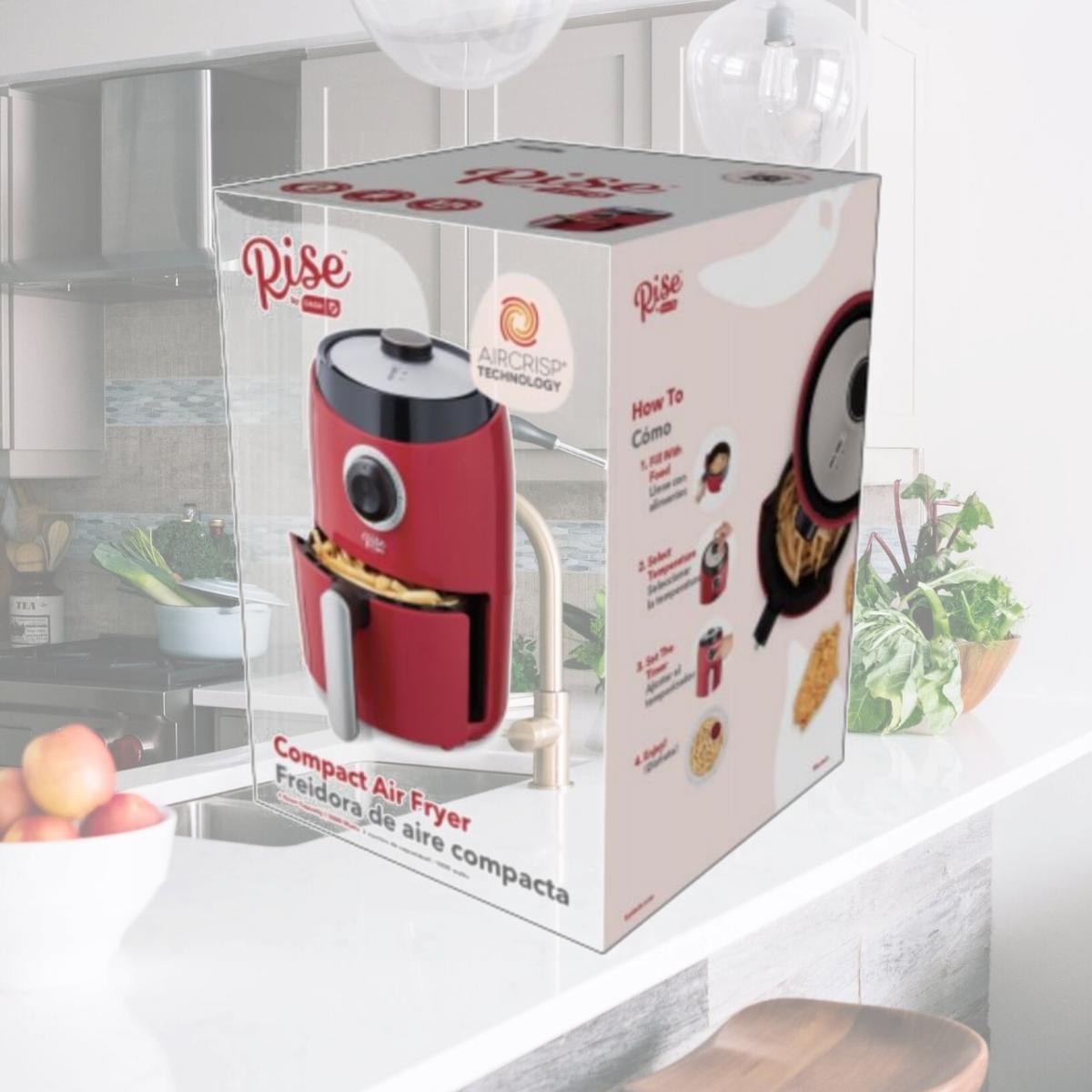 Picture of StoreBound 112126 Compact Air Fryer, Red