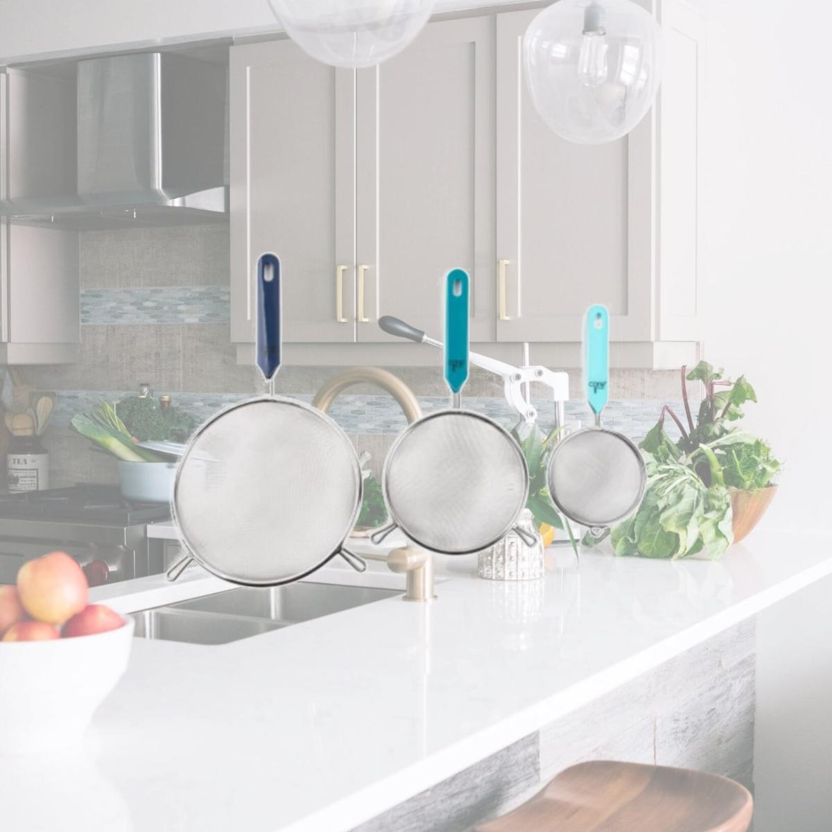 Picture of Core Home 112092 Everyday Strainer, 3 Piece