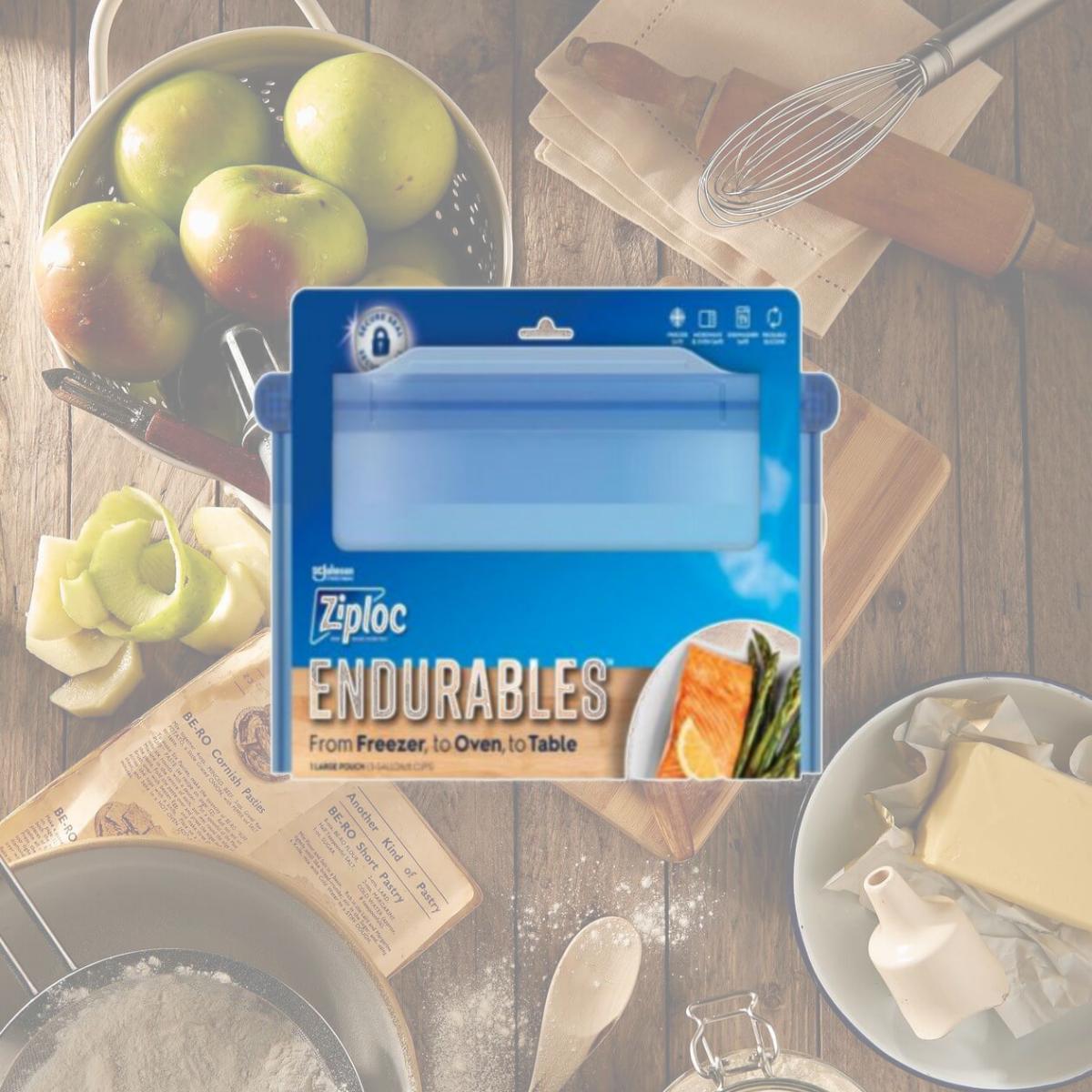 Picture of S C Johnson Wax 116594 Ziploc Endurables Pouch - Large 