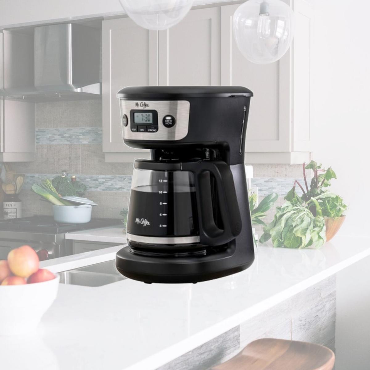 Picture of ell 123677 12 Cups Coffeemaker, Black