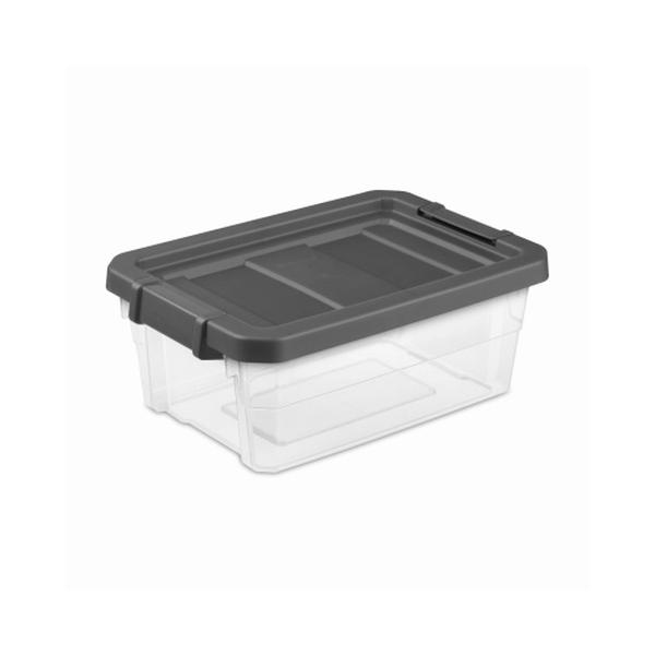 Sterilite 121954 16 qt. Stacker Box - Pack of 6