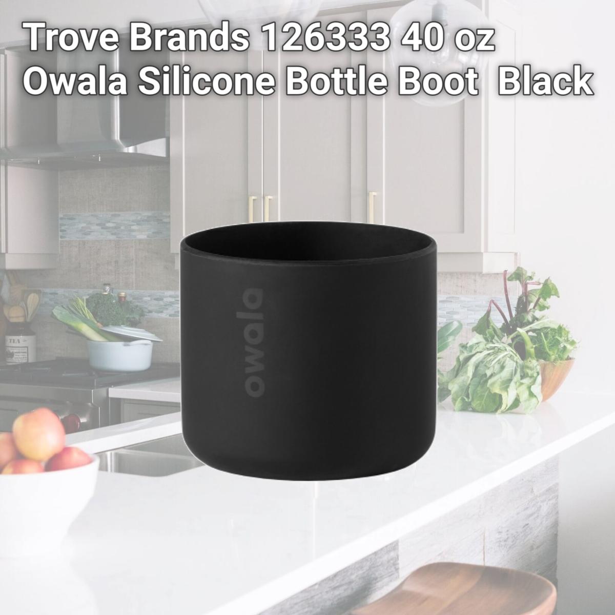 Picture of Trove Brands 126333 40 oz Owala Silicone Bottle Boot  Black