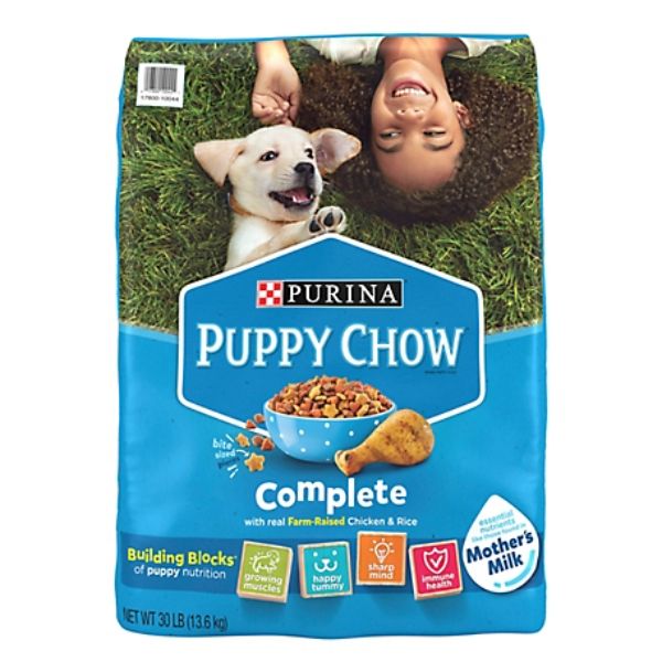 UPC 017800100441 product image for 161098 30 lbs Purina Puppy Chow High Protein Dry Puppy Food - Complete with Real | upcitemdb.com