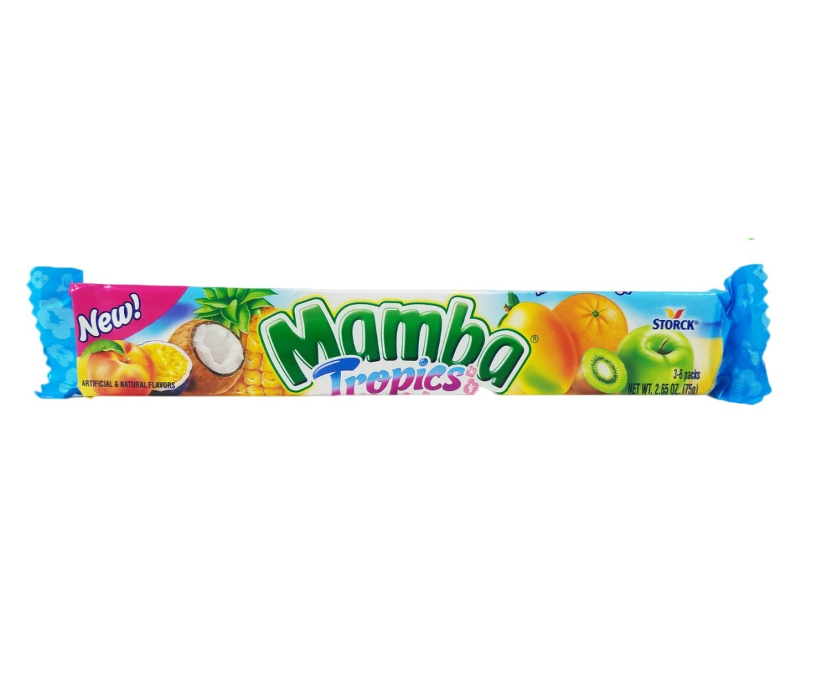 UPC 072799055691 product image for 129216 2.8 oz Mamba Tropics Fruit Chews Candy - Pack of 6 | upcitemdb.com