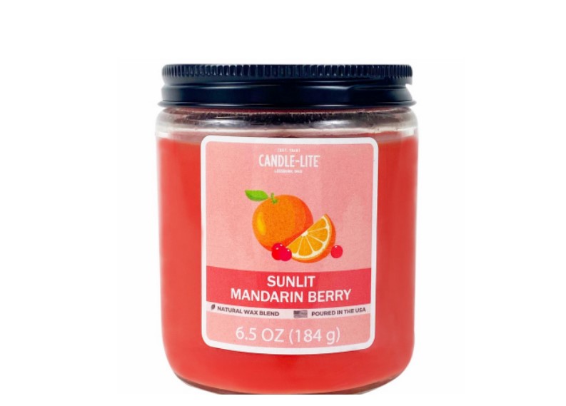 UPC 076001525088 Candle Lite 129631 6.5 oz Sunlit Mandarin Berry