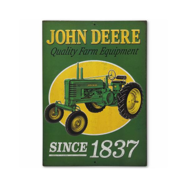 UPC 842252104880 product image for 129563 10 x 14 in. John Deere Sign - Pack of 4 | upcitemdb.com