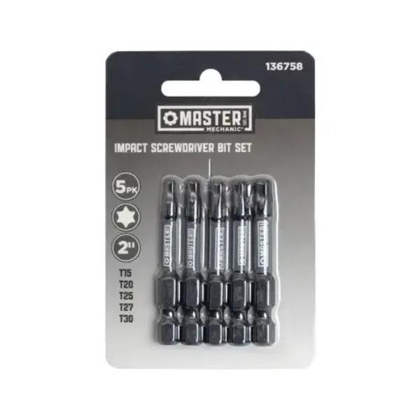 136758 Torx Impact Screwdriver Bit Set - 5 Piece