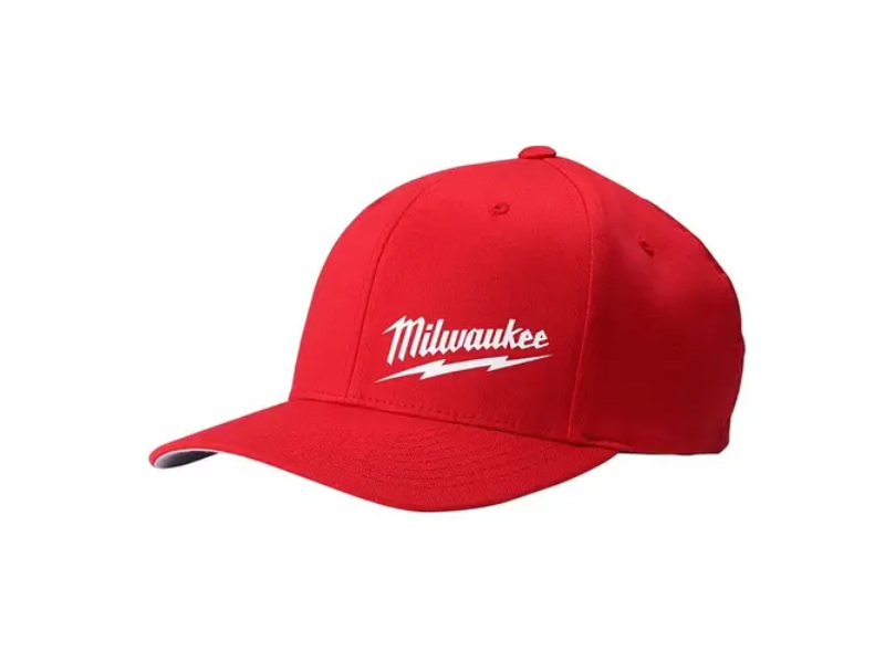 UPC 045242574636 product image for 145639 Fitted Hat, Red - Small & Medium | upcitemdb.com
