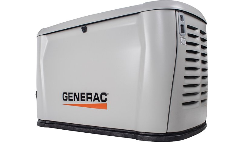 155100 22kW Standby Generator with Transfer Switch, 12V - Liquid Propane, Natural Gas