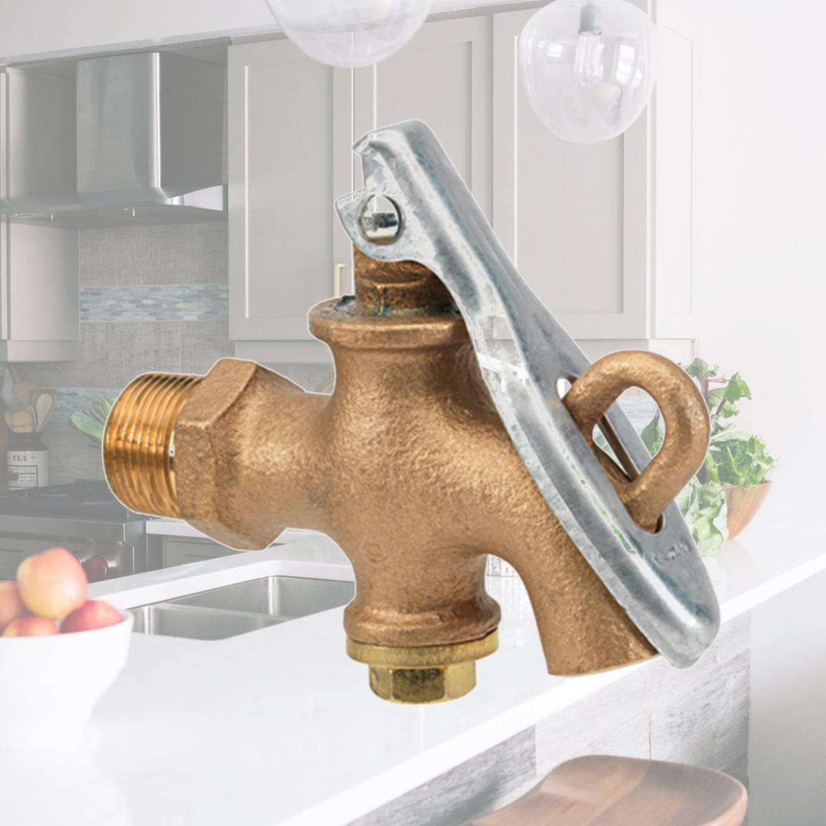 Picture of Homewerks VDBBRZL4B 0.75 in. Bronze Drum & Barrel Faucet