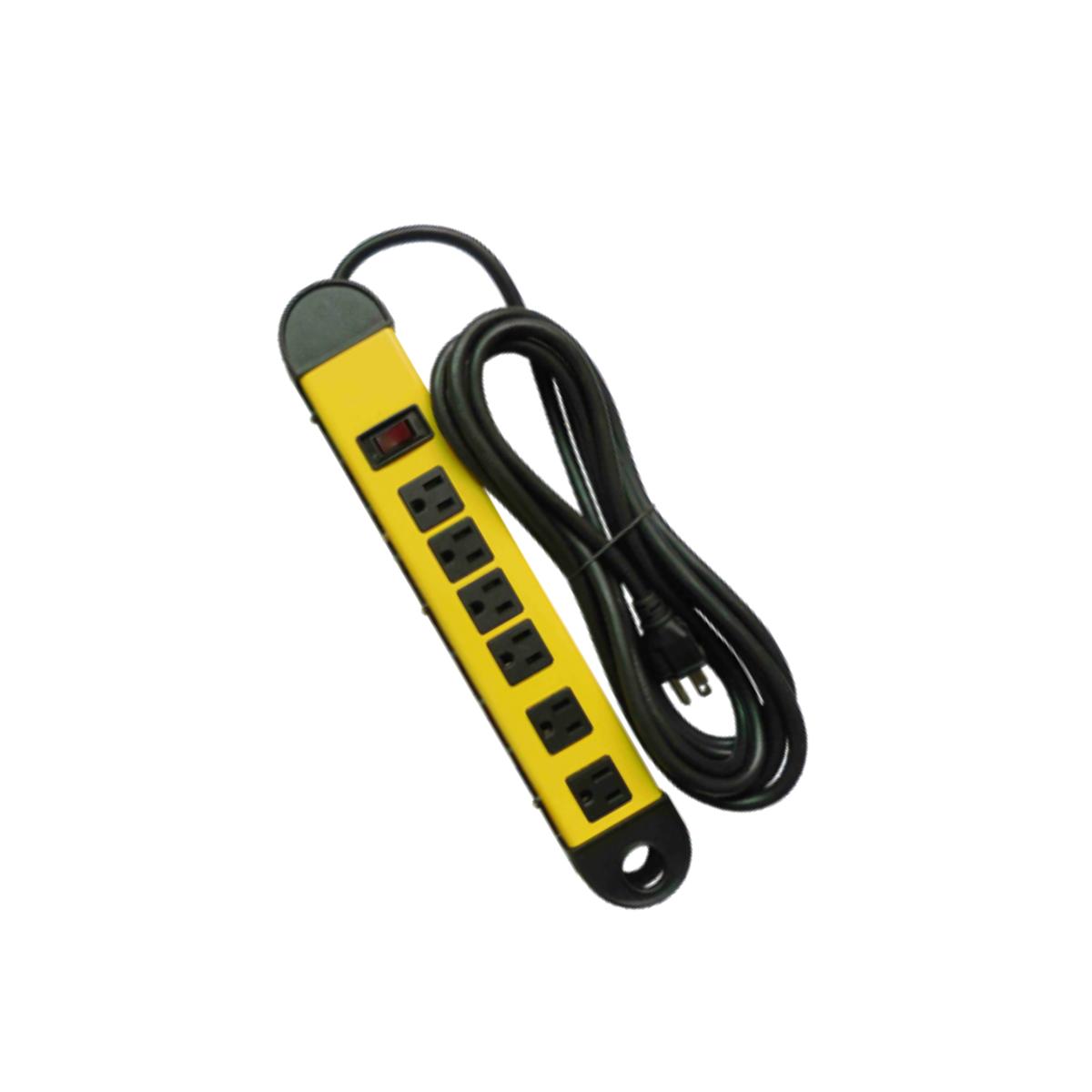 Picture of Master Electrician PS-678 6 Outlet Metal Power Strip