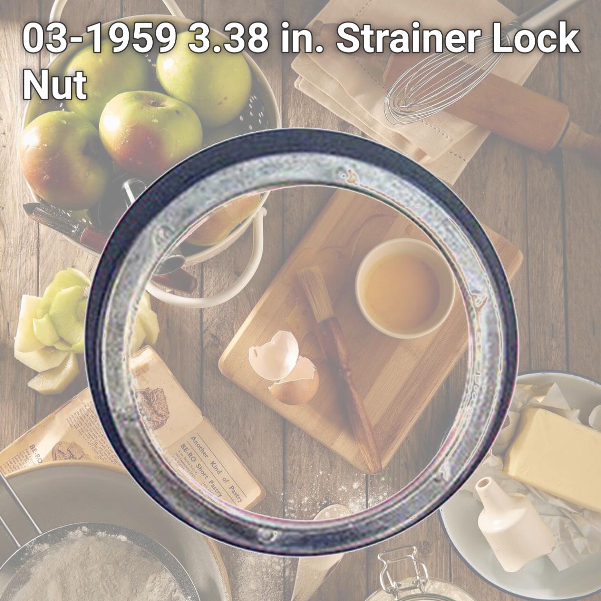 Picture of Larsen Supply 03-1959 3.38 in. Strainer Lock Nut