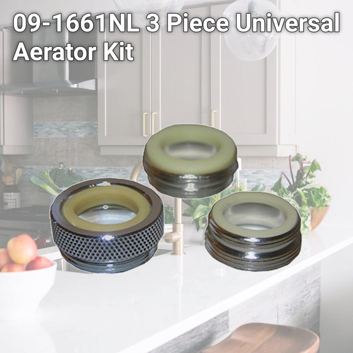 Picture of Larsen Supply 09-1661NL 3 Piece Universal Aerator Kit