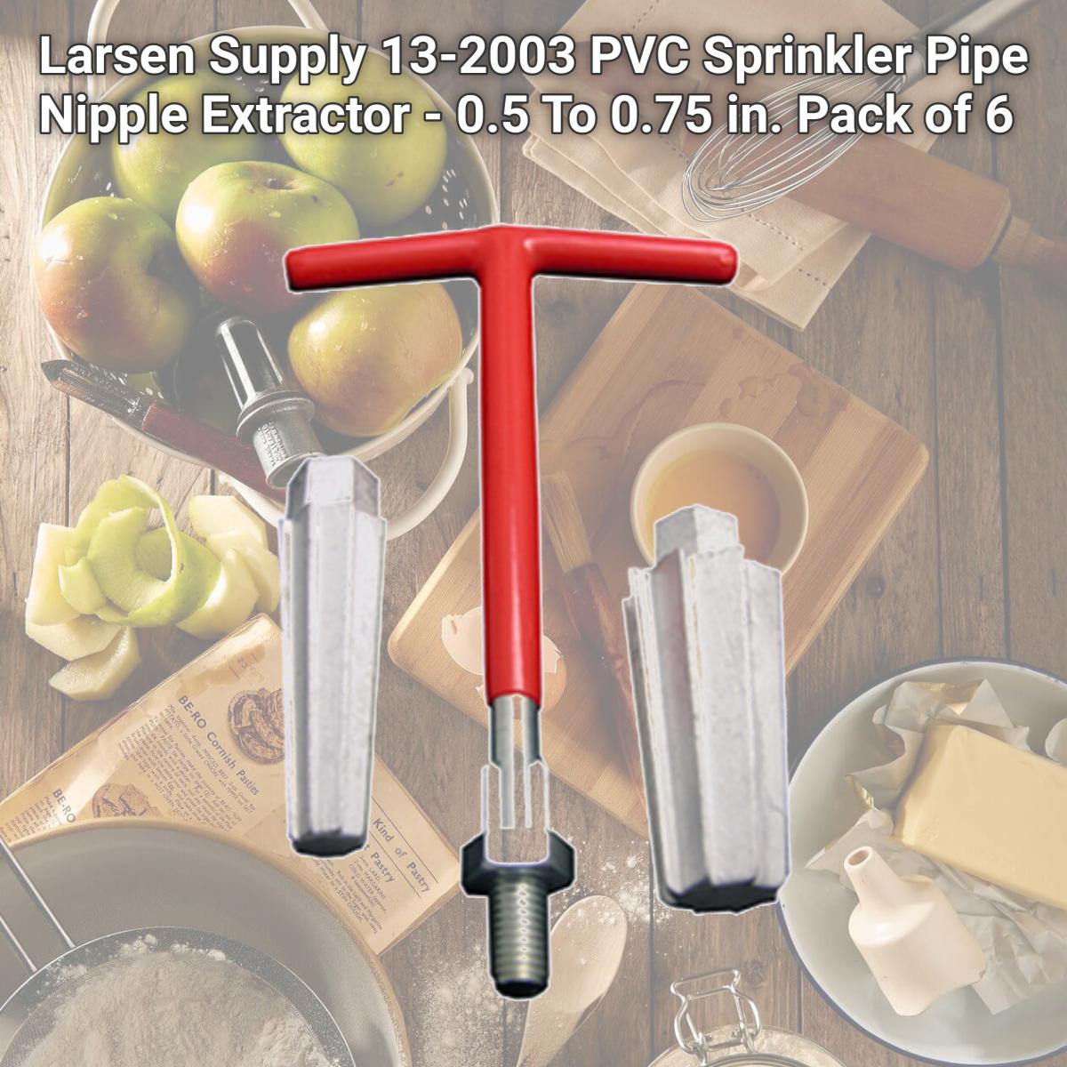 Picture of Larsen Supply 13-2003 PVC Sprinkler Pipe Nipple Extractor - 0.5 To 0.75 in. Pack of 6