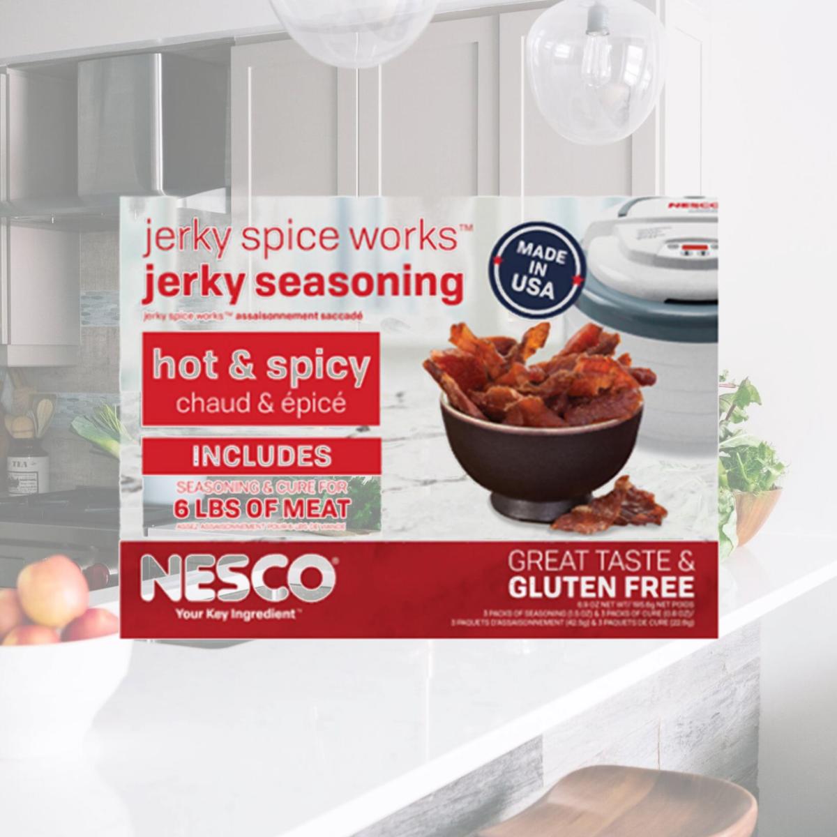 Picture of Nesco 3PK Hot Jerky Spices 