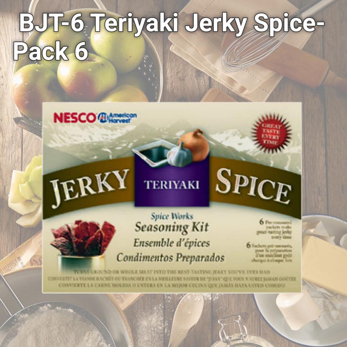 Picture of Nesco BJT-6 Teriyaki Jerky Spice- Pack 6