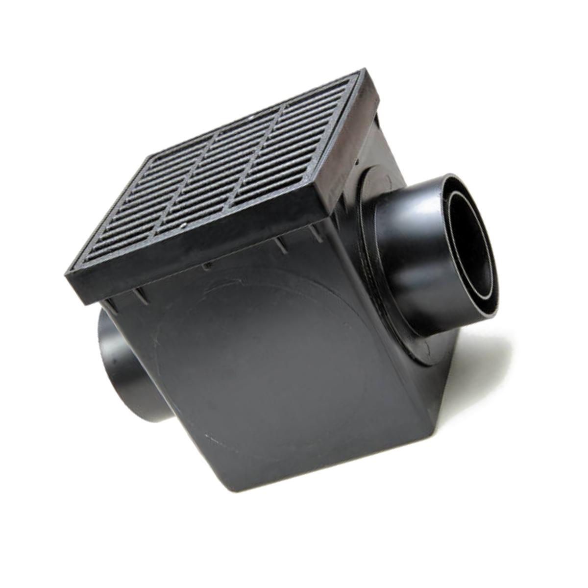 Picture of NDS 900BKIT 9 x 9 in. Double Outlet Catch Basin Kit