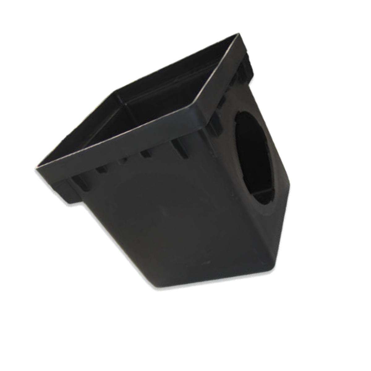 Picture of NDS 1200 12 x 12 in. Double Catch Basin- Black