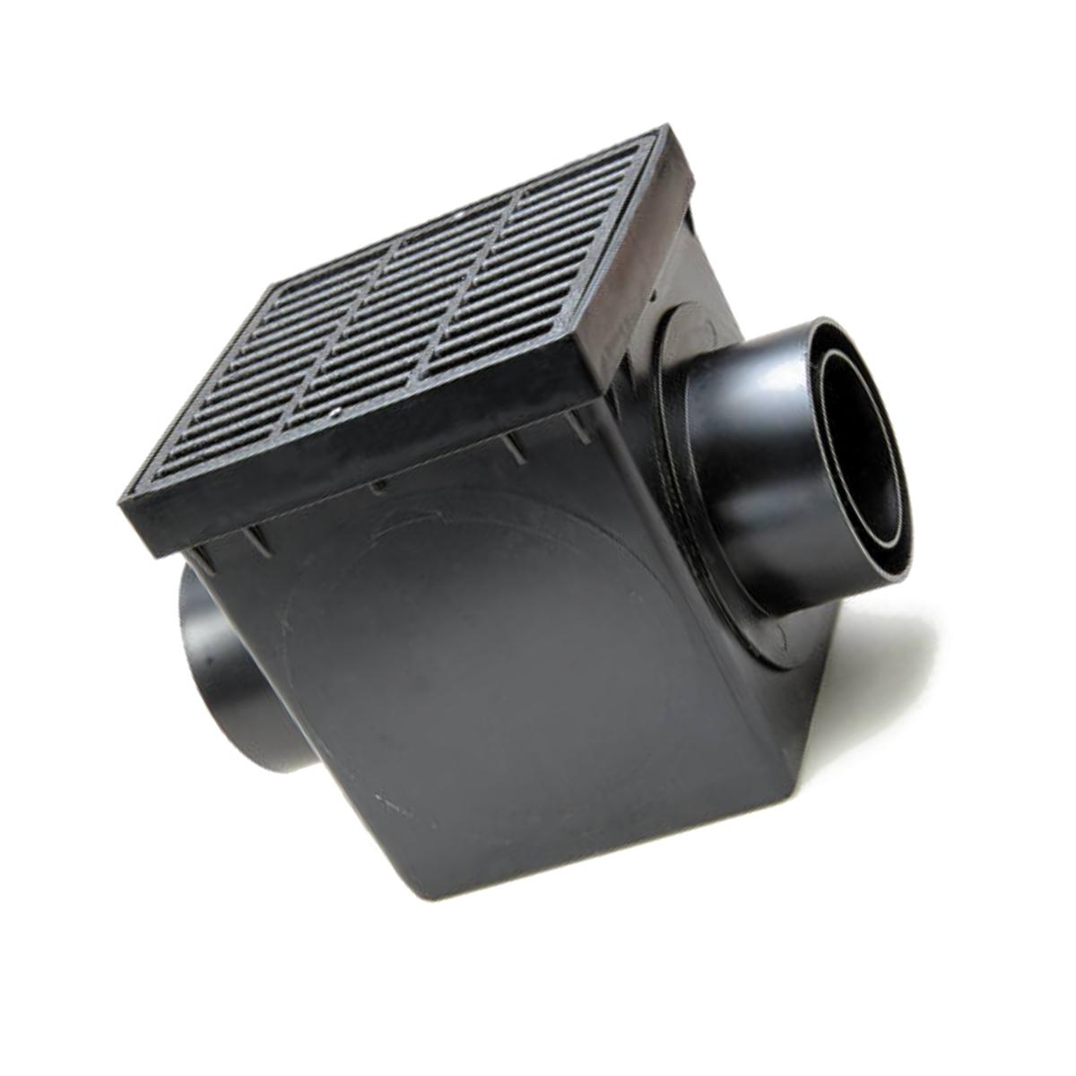 Picture of NDS 1200BKIT 12 x 12 in. Double Outlet Catch Basin Kit
