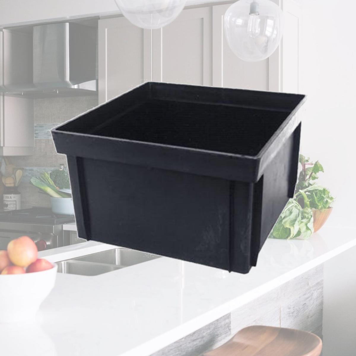 Picture of NDS 1216 6 in. Black Catch Basin Riser