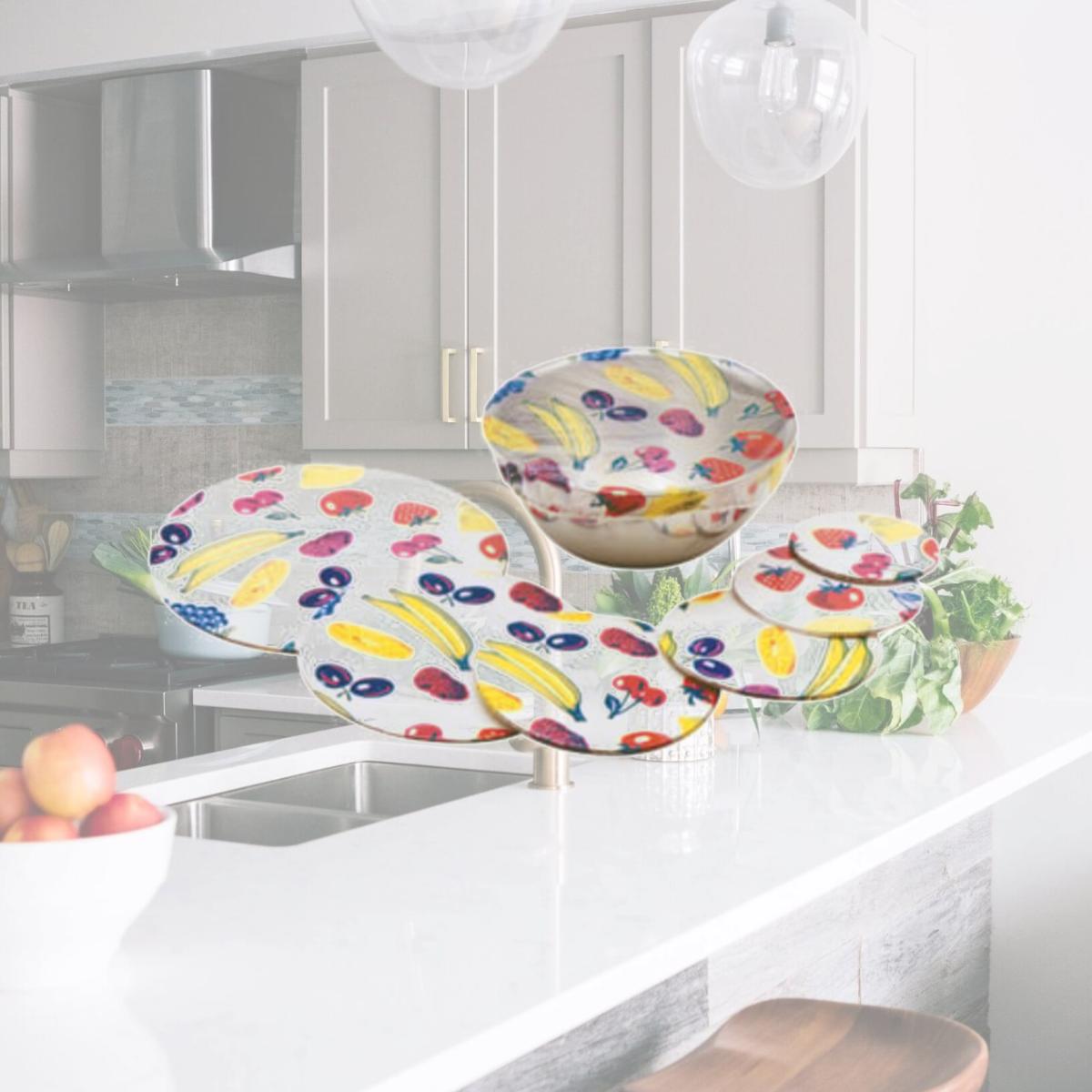 Picture of Norpro 528 6 Piece- Plastic Bowl Cover