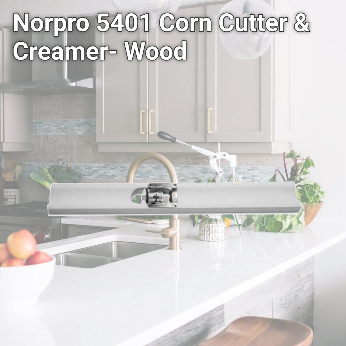 Picture of Norpro 5401 Corn Cutter & Creamer- Wood