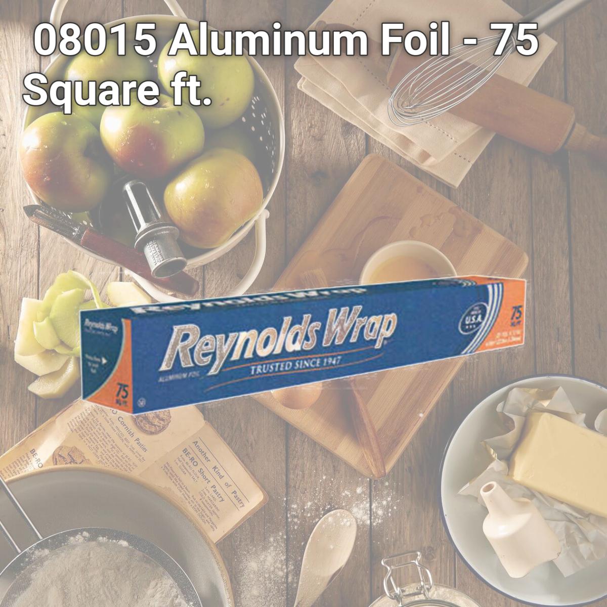 Picture of Reynolds 08015 Aluminum Foil - 75 Square ft.