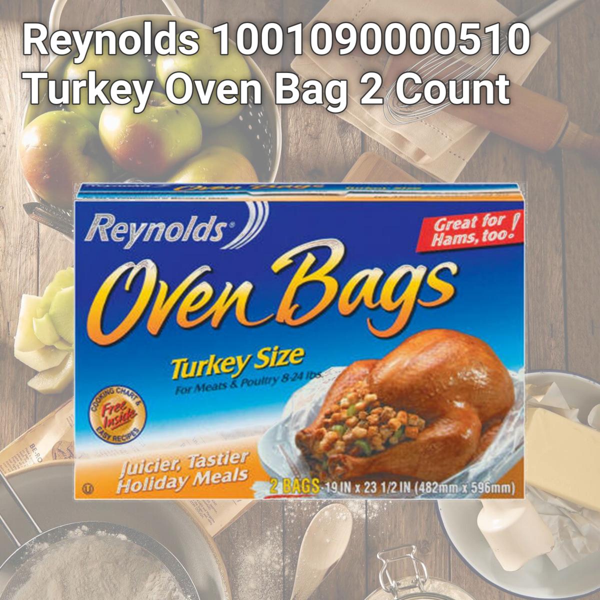 Picture of Reynolds 1001090000510 Turkey Oven Bag 2 Count