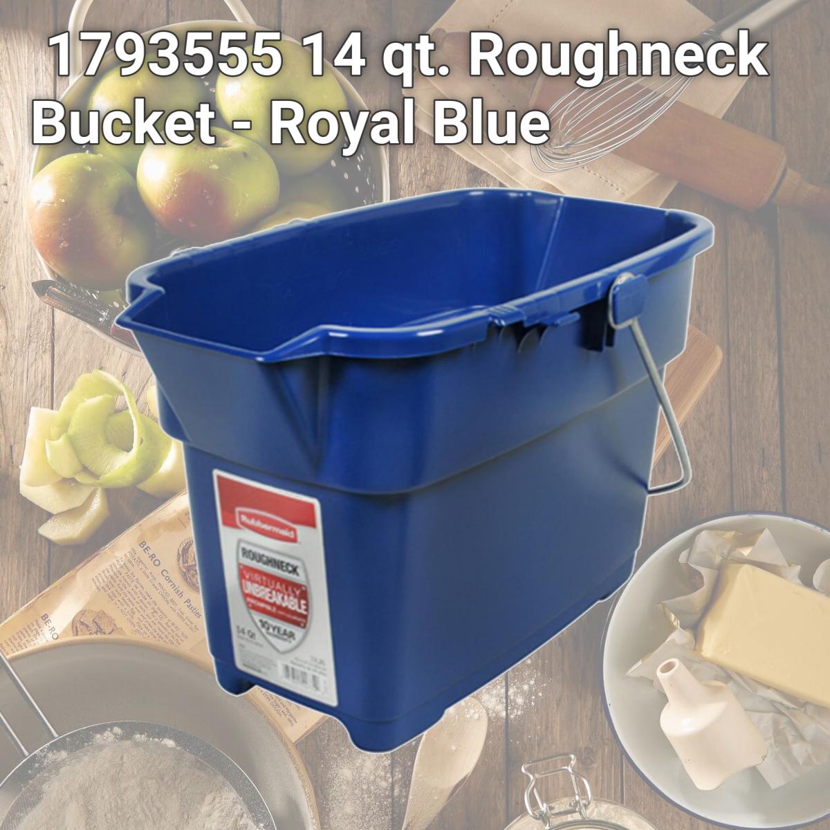 Picture of Rubbermaid 1793555 14 qt. Roughneck Bucket - Royal Blue