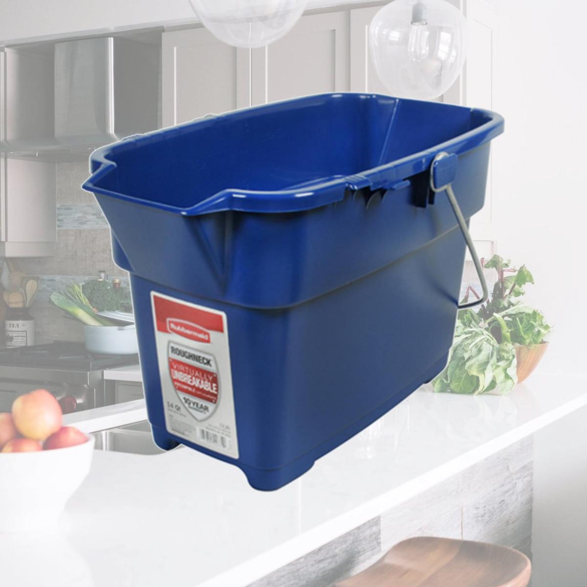 Picture of Rubbermaid 1793555 14 qt. Roughneck Bucket - Royal Blue