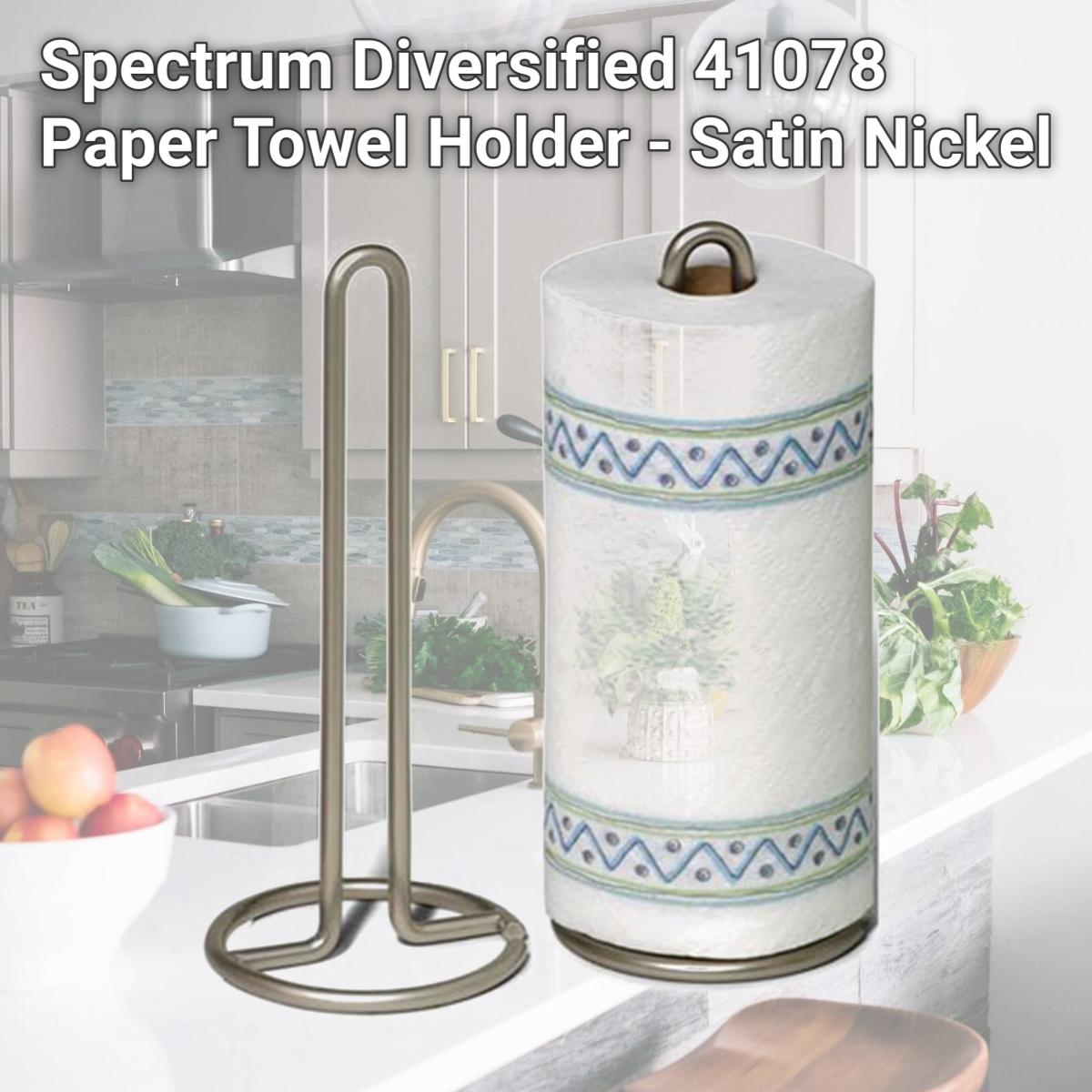 Picture of Spectrum Diversified 41078 Paper Towel Holder - Satin Nickel