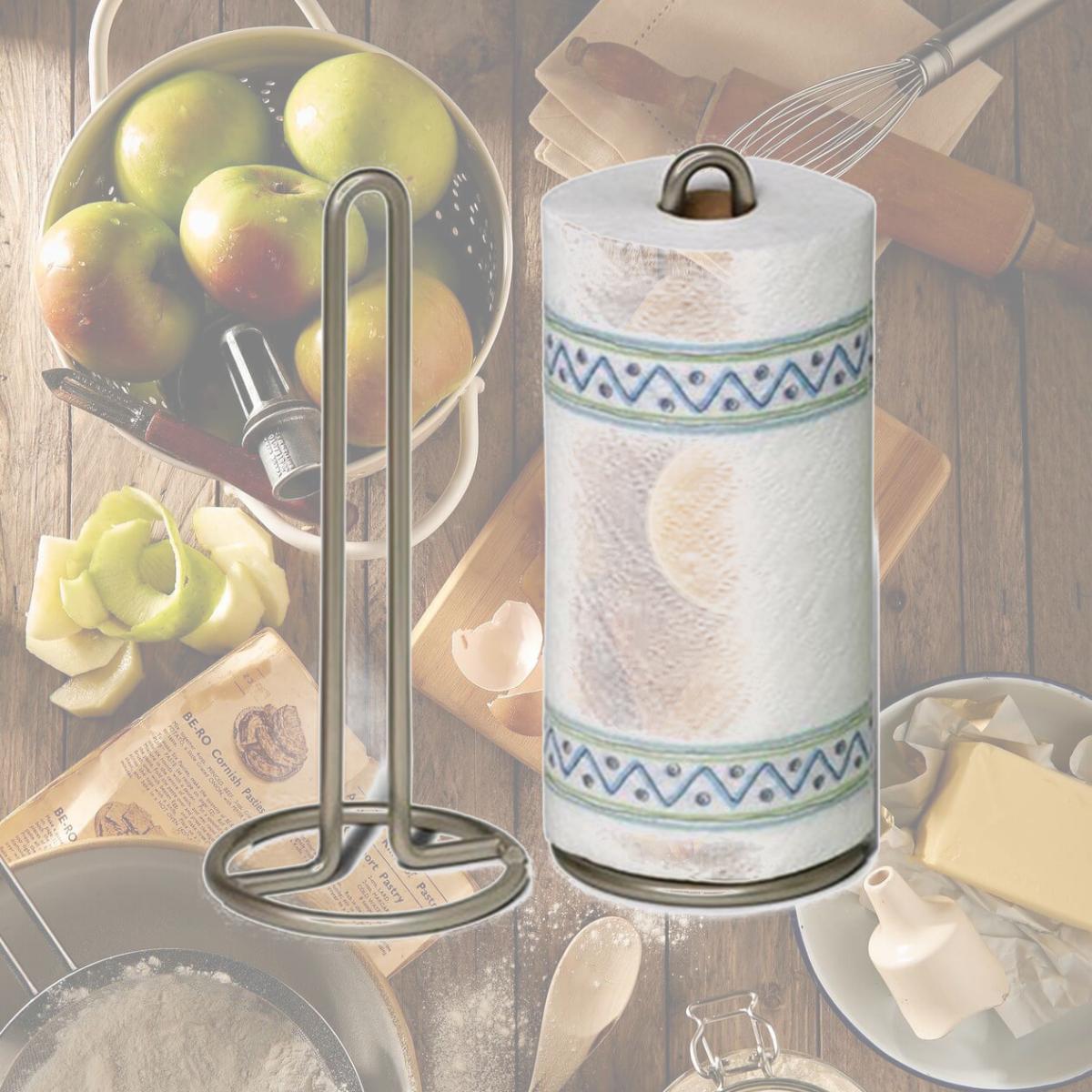 Picture of Spectrum Diversified 41078 Paper Towel Holder - Satin Nickel