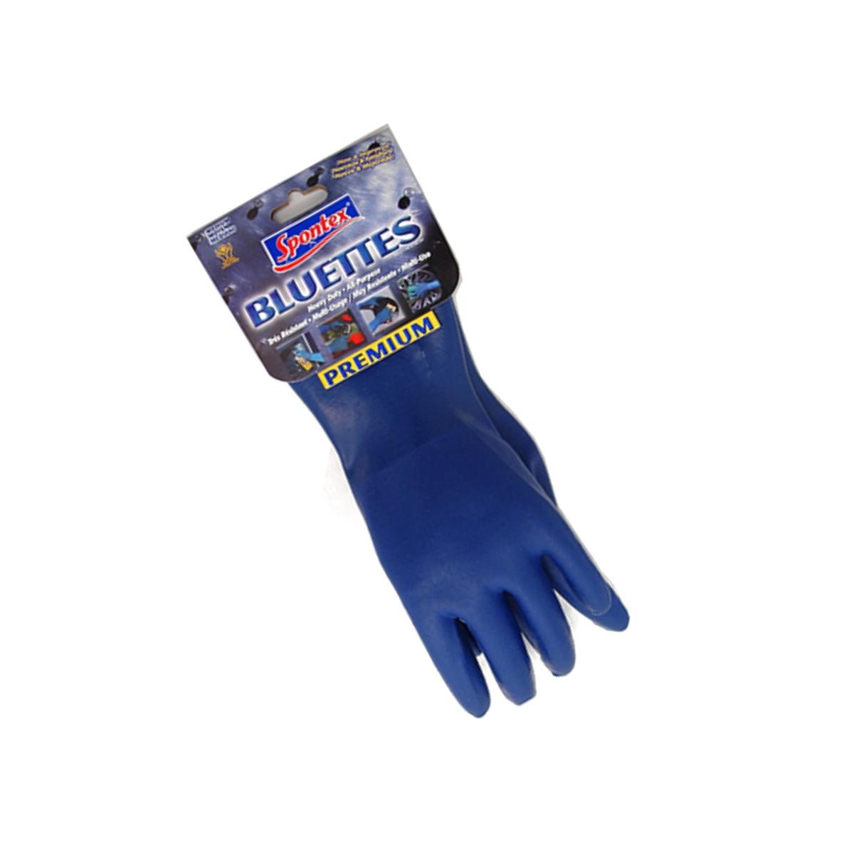 Picture of Spontex 17005 Small Blue Household Gloves