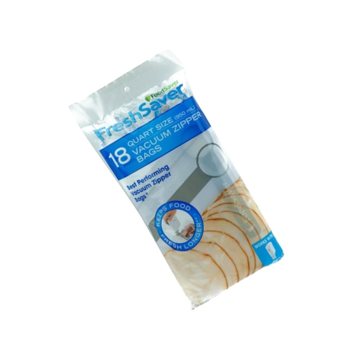 Picture of FoodSaver FSFRBZ0216-P00 Quart Bag FoodSaver - 18 Count