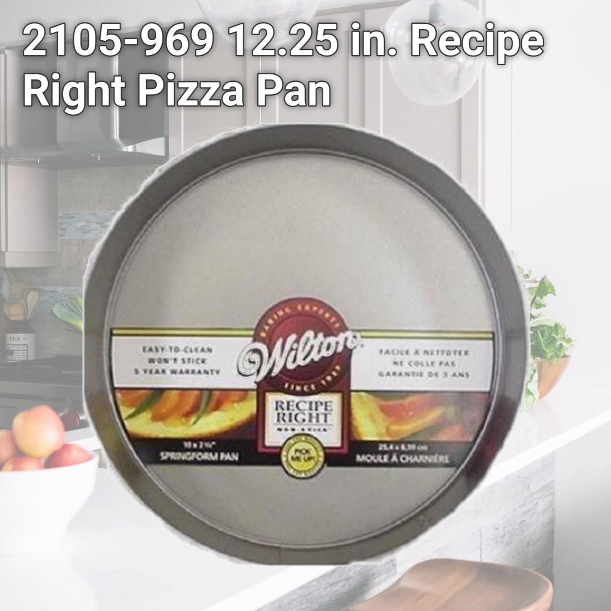 Picture of Wilton 2105-969 12.25 in. Recipe Right Pizza Pan