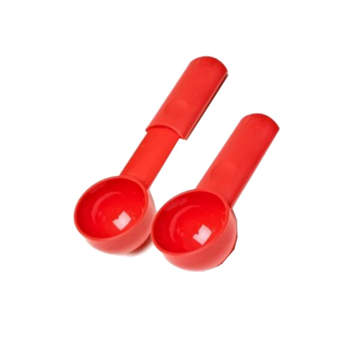 Picture of Bradshaw 12475 Plastic Coffee Measure Scoop - Red- Pack Of 6
