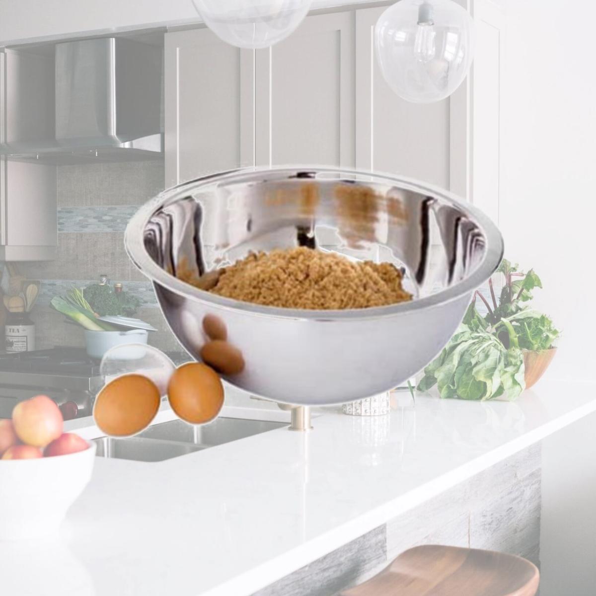 Picture of Good Cook 11629 3 Quart Stainless Steel Mixing Bowl Pack of 6