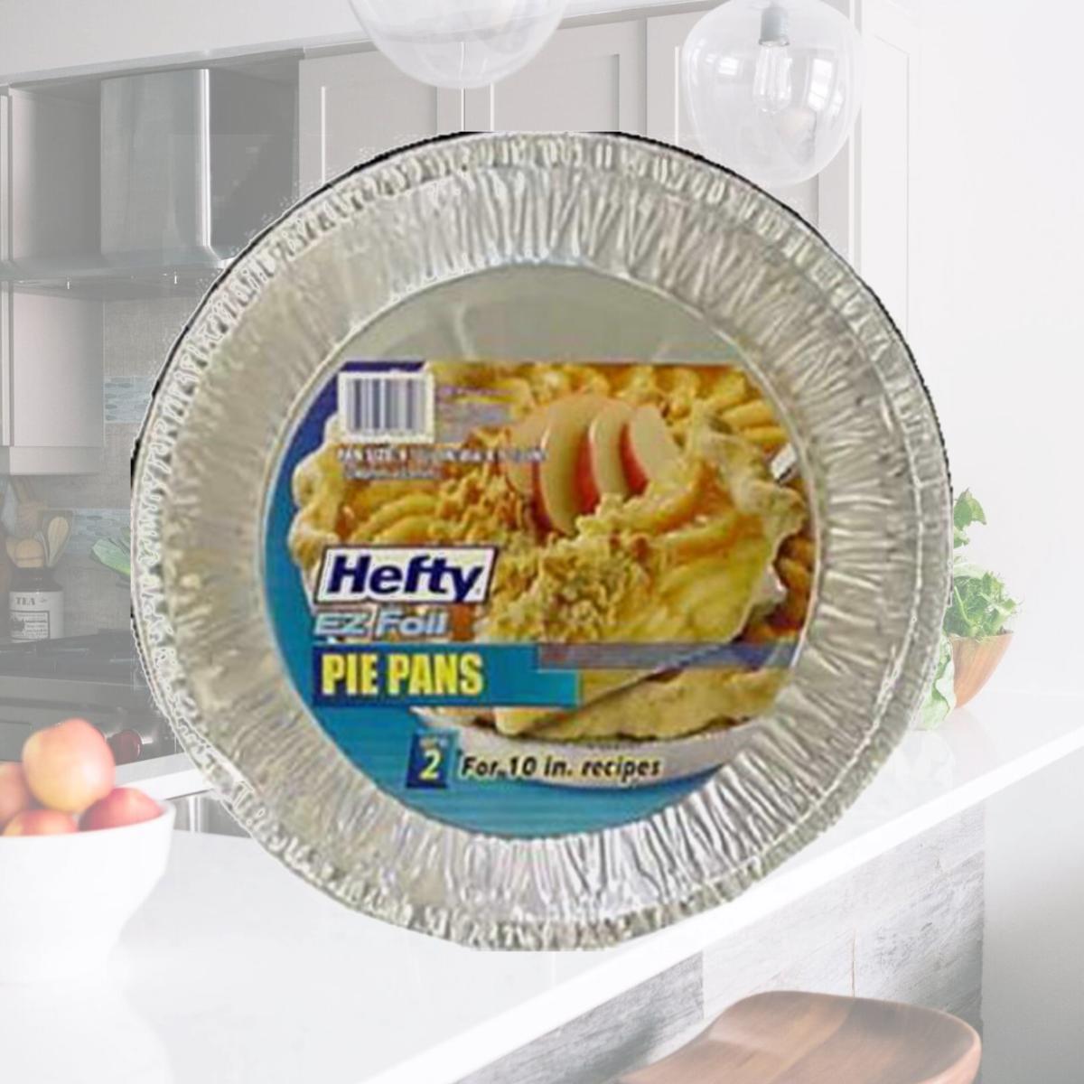 Picture of Reynolds 90810 Round Aluminum Foilware Pie Pan - 2 Pack- Extra Large- Pack Of 12