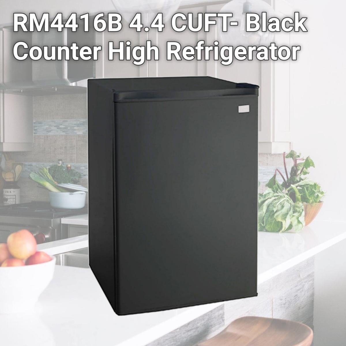 Picture of Avanti Products RM4416B 4.4 CUFT- Black Counter High Refrigerator