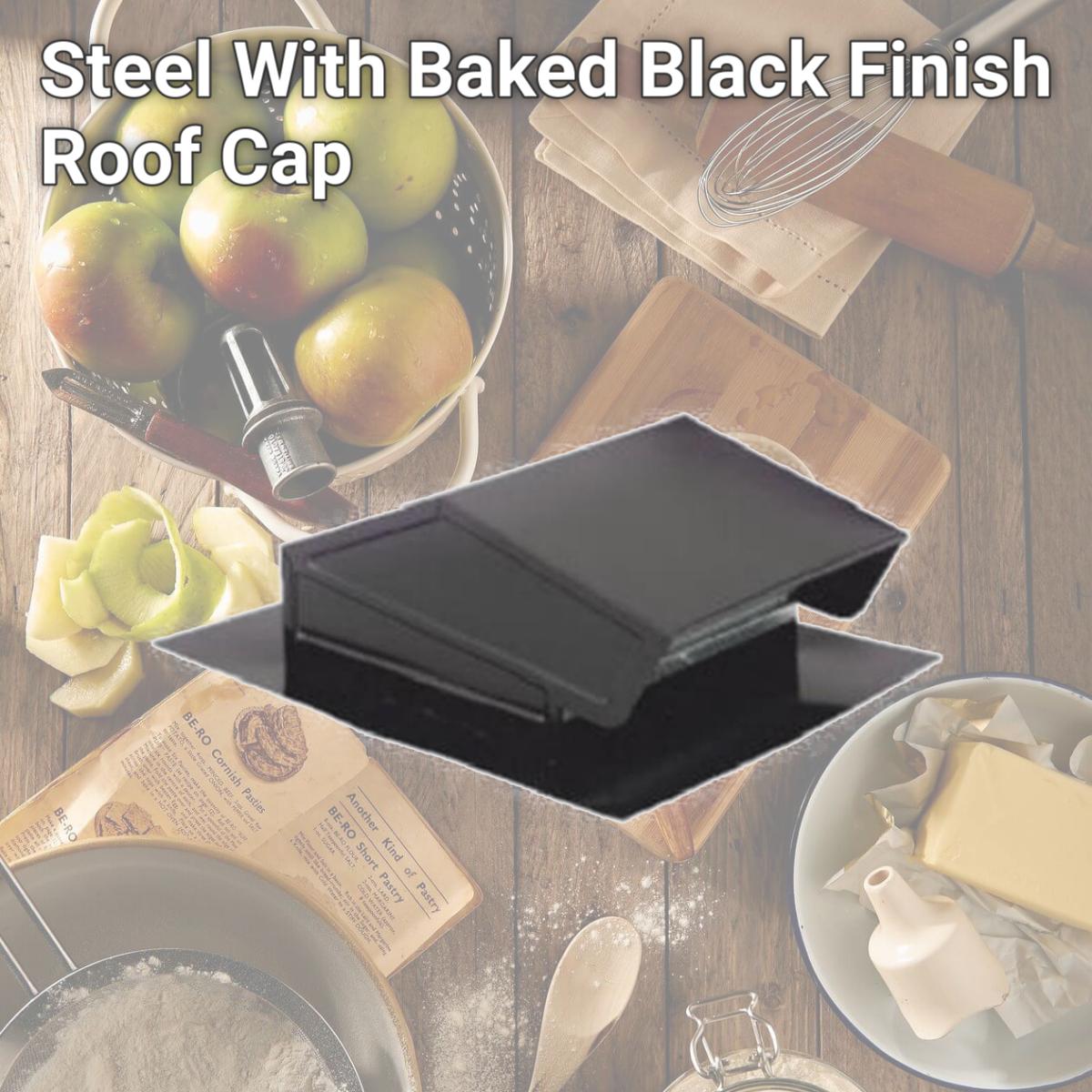 Picture of Broan-Nutone 636 Steel With Baked Black Finish Roof Cap