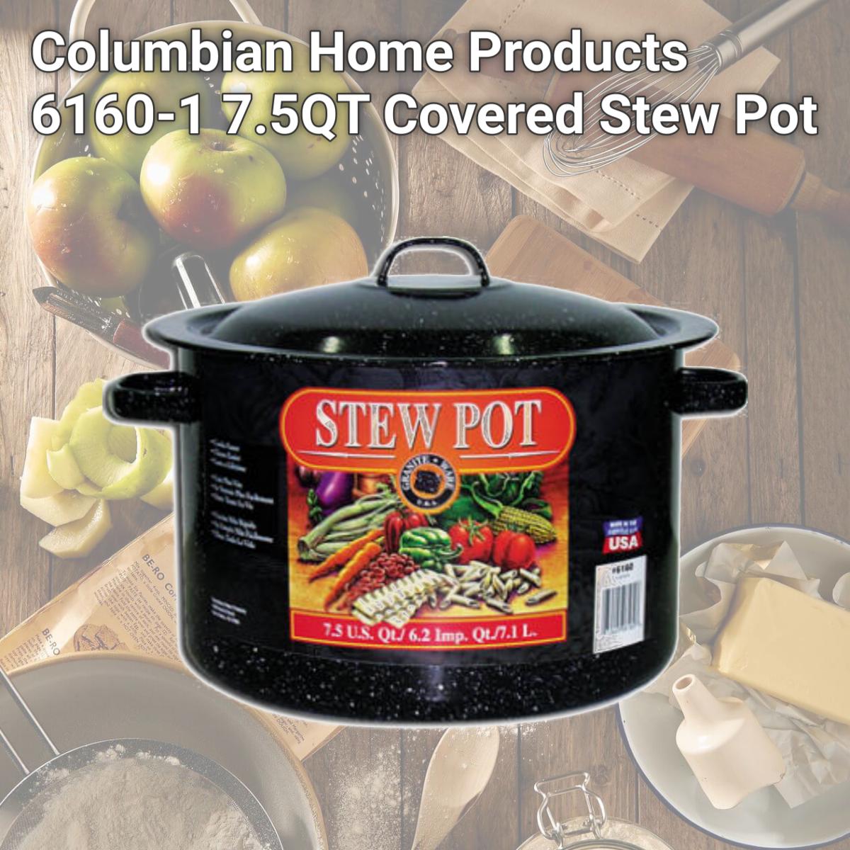 Picture of Columbian Home Products 6160-1 7.5QT Covered Stew Pot